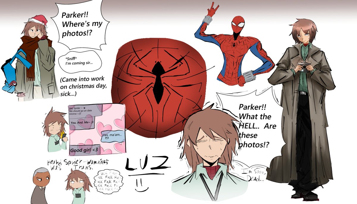 SplitzerXer's tweet photo. We love Petra Parker <3 
#spiderman #peterparker https://t.co/xxKmNAaiNc
