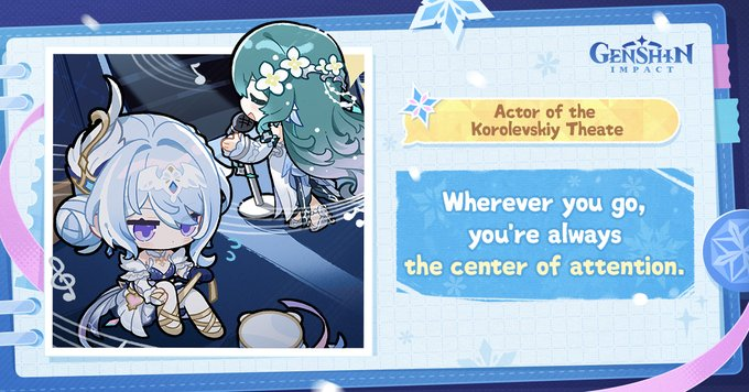 MoonlightBurnt's tweet photo. @GenshinImpact #SnezhnayaCareerTest https://t.co/SPjQXREc0z