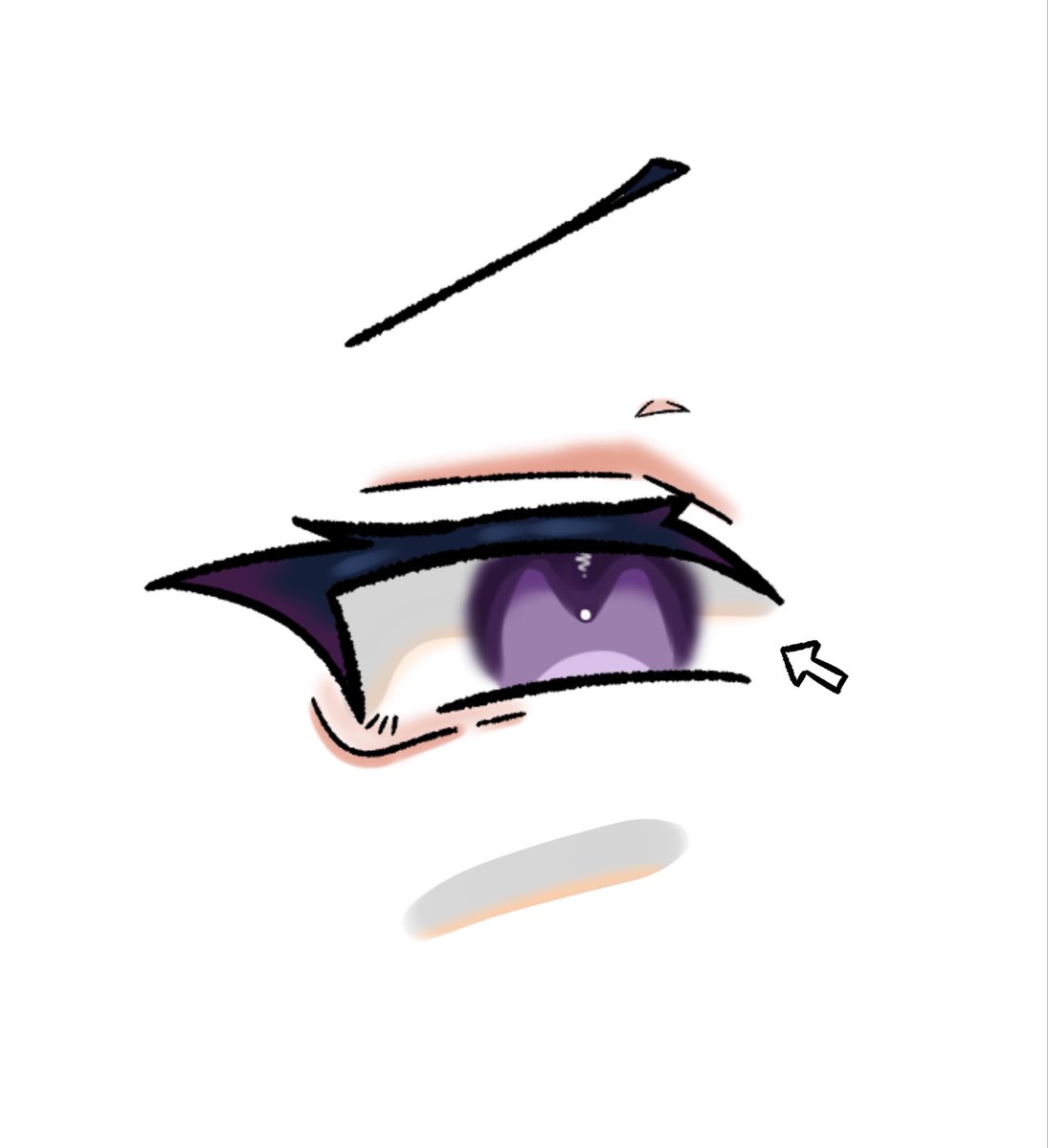 423sansan's tweet photo. こういう目の影にオレンジいれるの好き https://t.co/OFrGiG7gOr