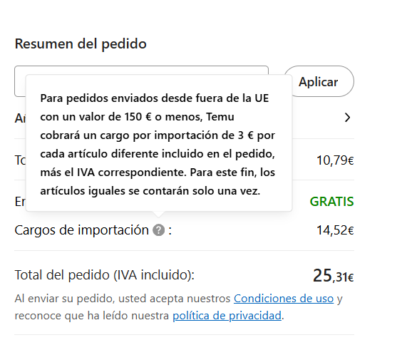 udne99's tweet photo. Como que me cuesta más la importación que los propios productos??? Hay que volver a la peseta... PEDRO SANCHEEEEEEEZ https://t.co/GKFhfsMBmn