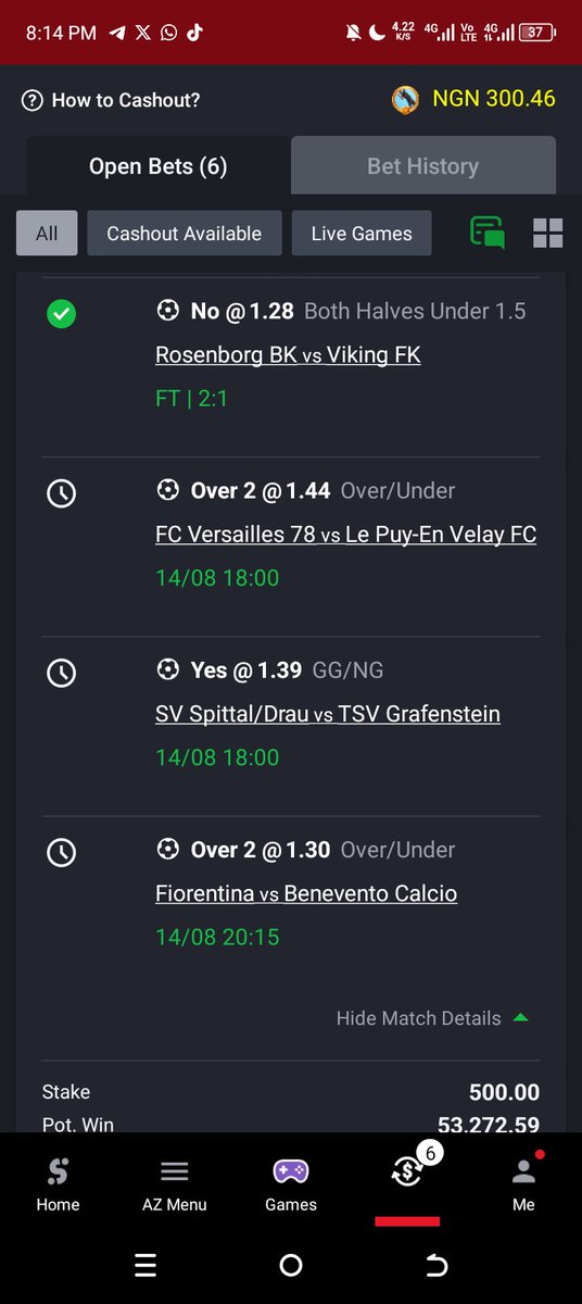 BobJoe35962's tweet photo. This is how fraudulent sportybet have become,I have my full evidence of this , this match was never played nor, settled but immediately I complained about the match and send them my ticket ID the match was automatically settled as 1:0 to my lost 🥹  @SportyBetNG https://t.co/MVzMirWTMl