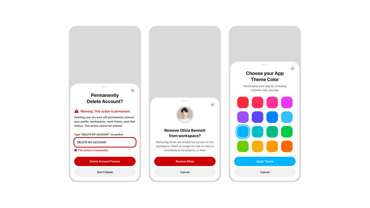 heysujat's tweet photo. Modal sheet exploration for an upcoming app https://t.co/q52W2C1TJa