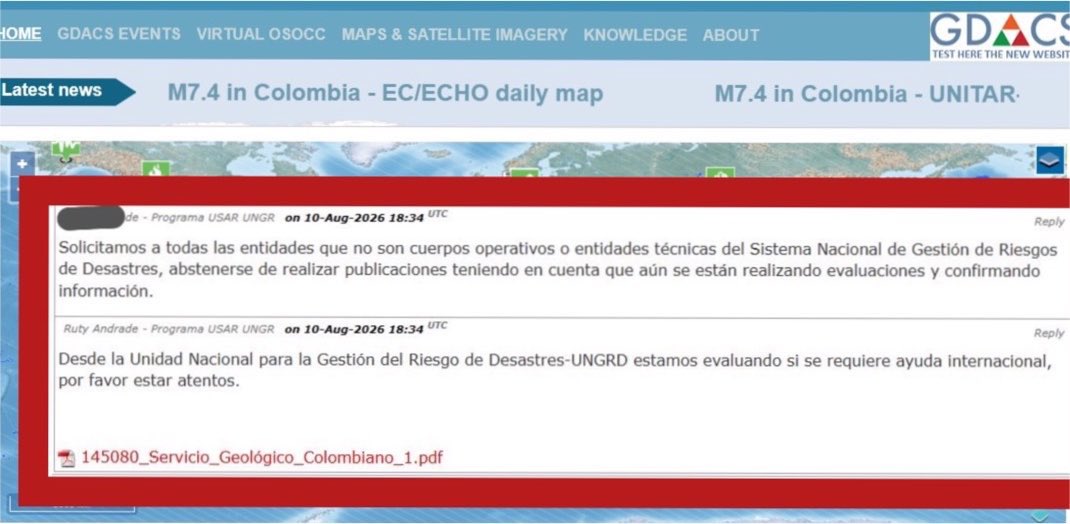 Juancorp_2002's tweet photo. @LauGamerCO Por cierto decir la palabra DESINFORMAR a los demás cuando lo estás haciendo es dura… una crisis y Colombia rechaza la ayuda de la ONU? https://t.co/pLH8eNtSJu