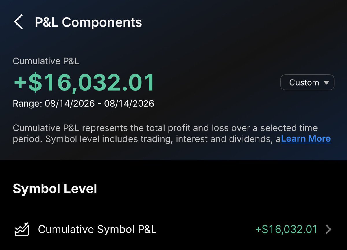 MATTSMATTED's tweet photo. +$16,032.01 FROM $TSLA

OVER 1,030% IN GAINS TODAY FOR FREE ☢️

No one is giving out FREE game like I am for you guys 🫶🏼

Like this post to jump onboard ❤️ https://t.co/tyBTYuZCEj