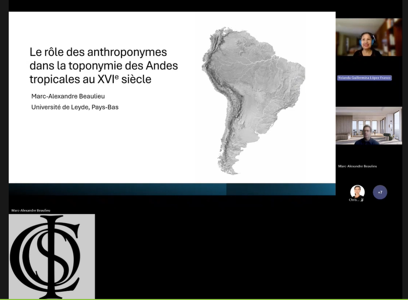eug1979's tweet photo. e-Onomastics: Le rôle des #anthroponymes #incas dans la #toponymie des #Andes #tropicales au XVIe siècle https://t.co/bNDNrL6zuP #lecture series #Onomastics Online continued on 13 August 2026 with a lecture presented by Marc-Alexandre Beaulieu (Leiden University, The Netherlands) https://t.co/7gWJatfoFz