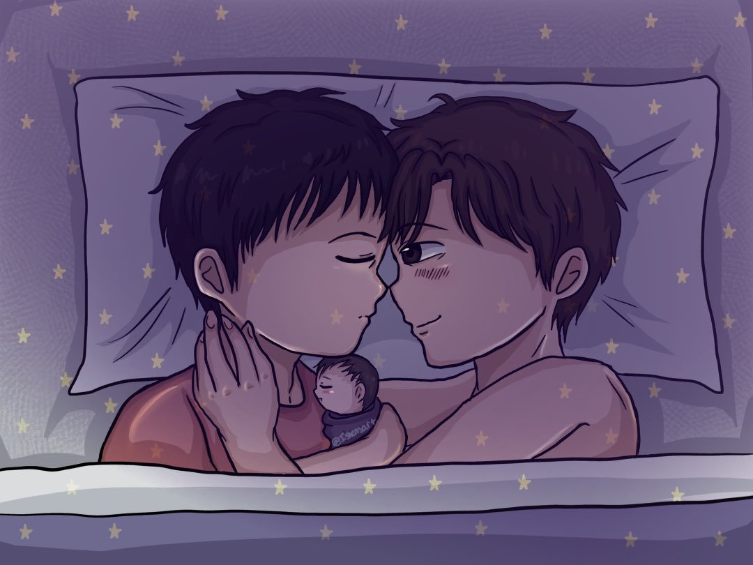 Ishensart's tweet photo. True S3 ending I drew from last year :,) #inhun https://t.co/yVlBvmbrEI