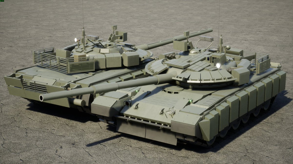 Rosh5611's tweet photo. T-80BVM mod. april of 2025 https://t.co/grFR8q9gLS