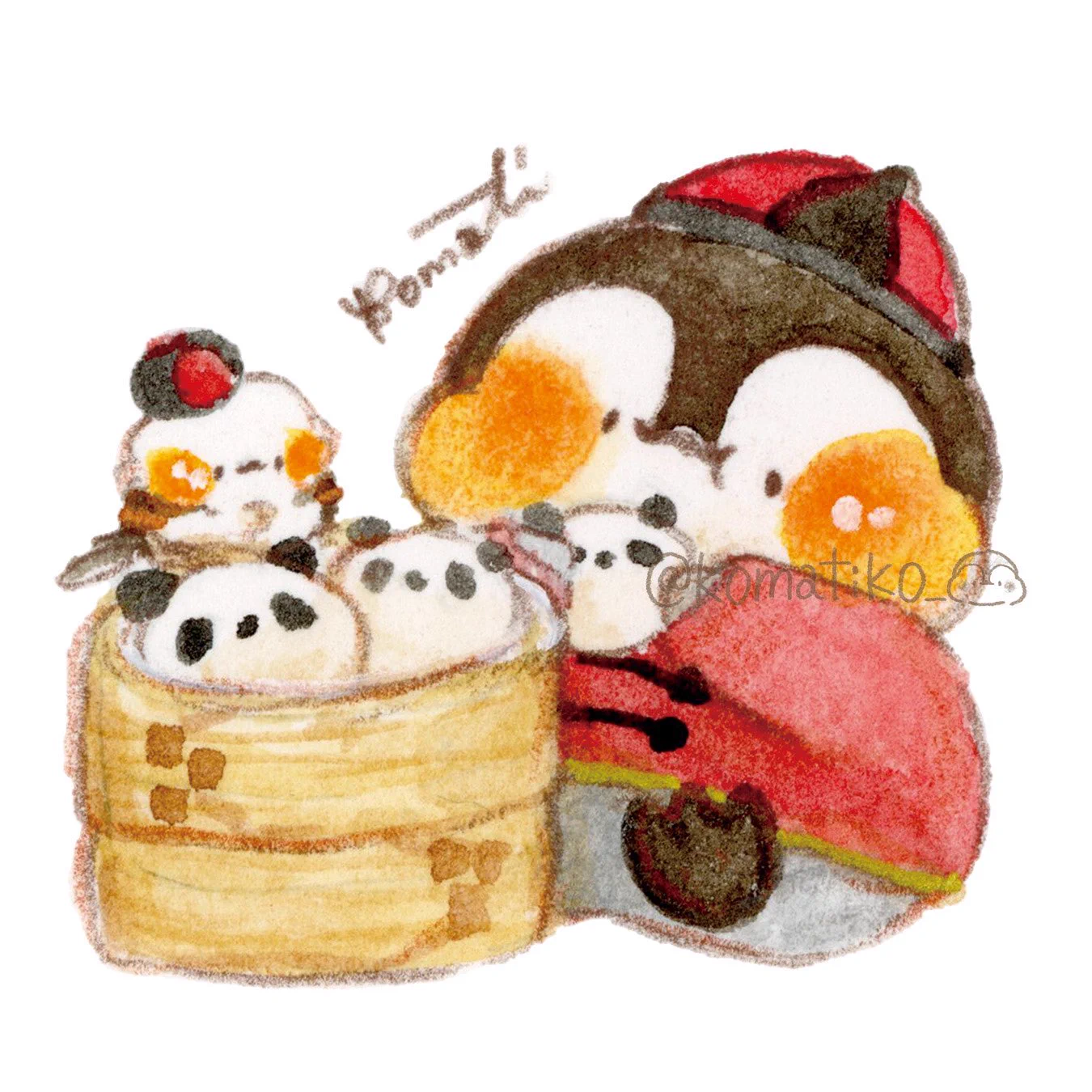 こまち 🐧もふもちどうぶつ on X: 