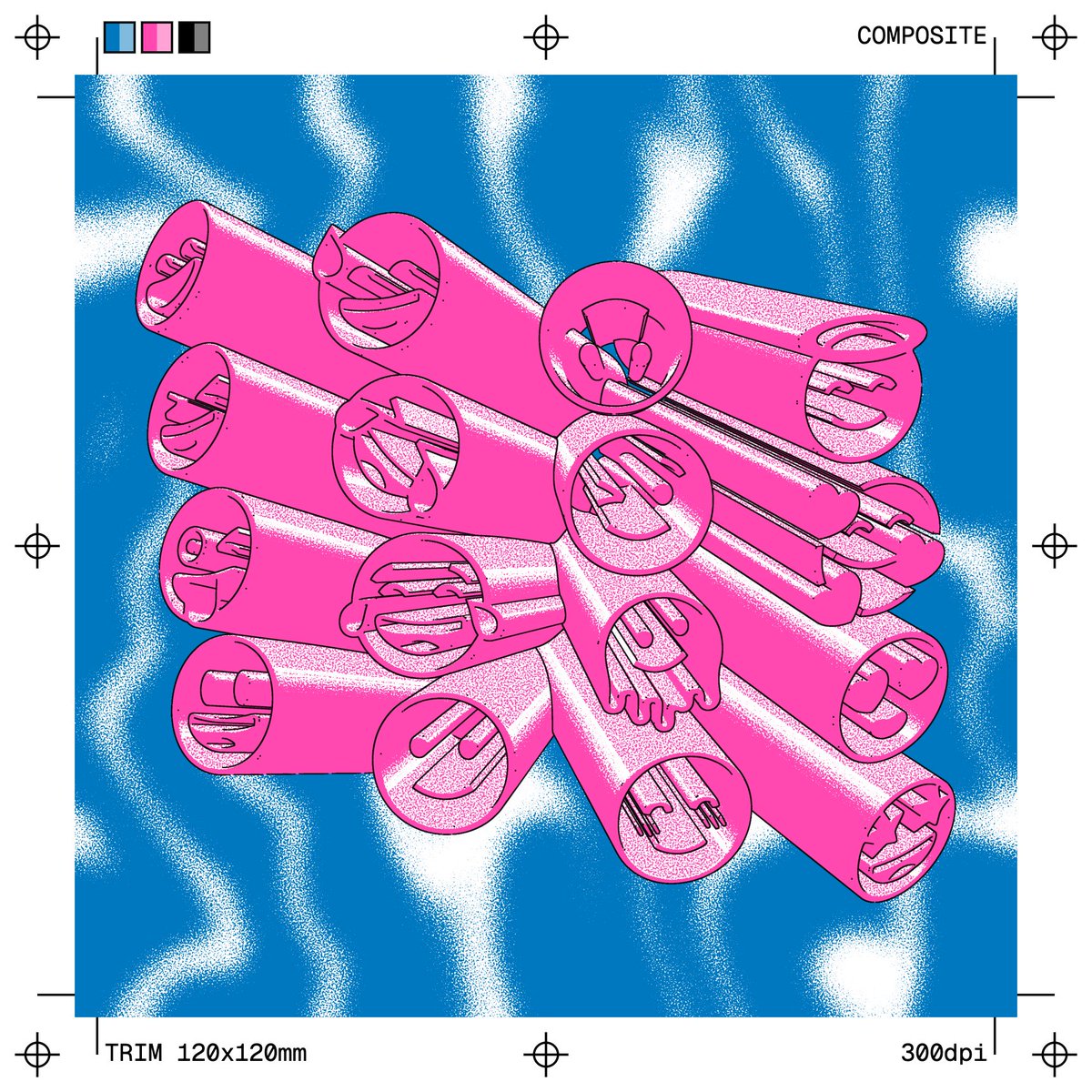 joki_hirooka's tweet photo. 顔文字のチューブ化
#dailycoding #threejs #pavejs #risograph https://t.co/DLzkaOpmy1