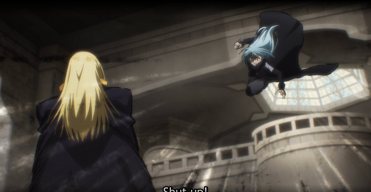 Sinsplay_'s tweet photo. Omfg, what a freaking episode, i was going insane watching the whole time, absolutely nailed the production and the punch feels so good compare to manga, holyshit the team of @ten_sura_anime went crazy today, Absolute cinema 10/10 episode https://t.co/tyLZr82mSa