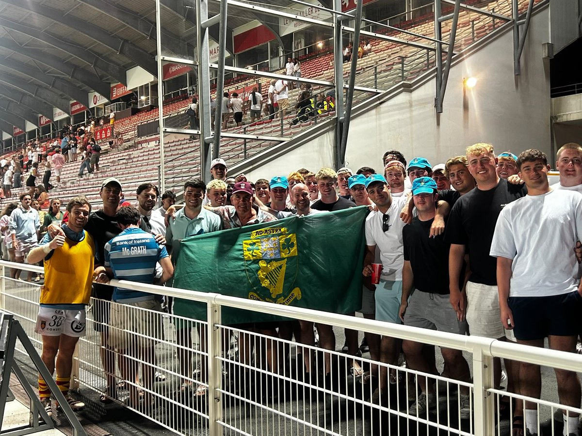 UCDRugby's tweet photo. Great to see Collidge man Luke McGrath’s first performance for @usap_rugby 

Huge season ahead 💪🩵 https://t.co/IZOiS7LG29