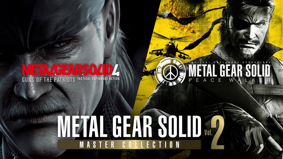 KojimaFandom's tweet photo. No te aguantas de hype por volver a jugar Metal Gear Solid 4 en una consola moderna… y lo sabes 😏 

METAL GEAR SOLID 4 

METAL GEAR SOLID PEACE WALKER 

#metalgearsolid #MGSVOL2 https://t.co/qbSCutLmfj