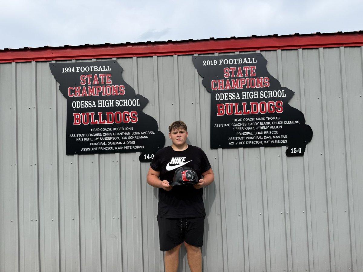 OdessaFootball's tweet photo. 🛠️IRON DAWG🛠️

Our boys CRUSHED our last 2 weeks of summer weights. Our final Iron Dawgs of the summer were SR- Jackson Whitaker, SR- Mavryke Trautman, SO- Evan Guerri, SO- De’Andre Bandy.

#HAVOC https://t.co/5h17RqYQ8t