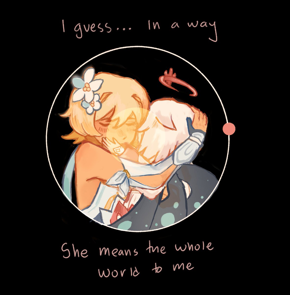 Luminedoodle's tweet photo. that’s literally her daughter https://t.co/nqsdjd7LbS