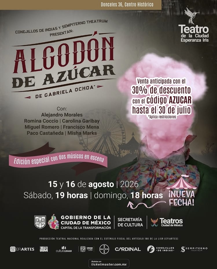 edresenateatro's tweet photo. Ed Recomienda para este fin de semana 🤓

Algodón de Azúcar
Los Perros
El Peso de las Hormigas
Las Calcetas de mi Padre https://t.co/KpxJD8L8Ll