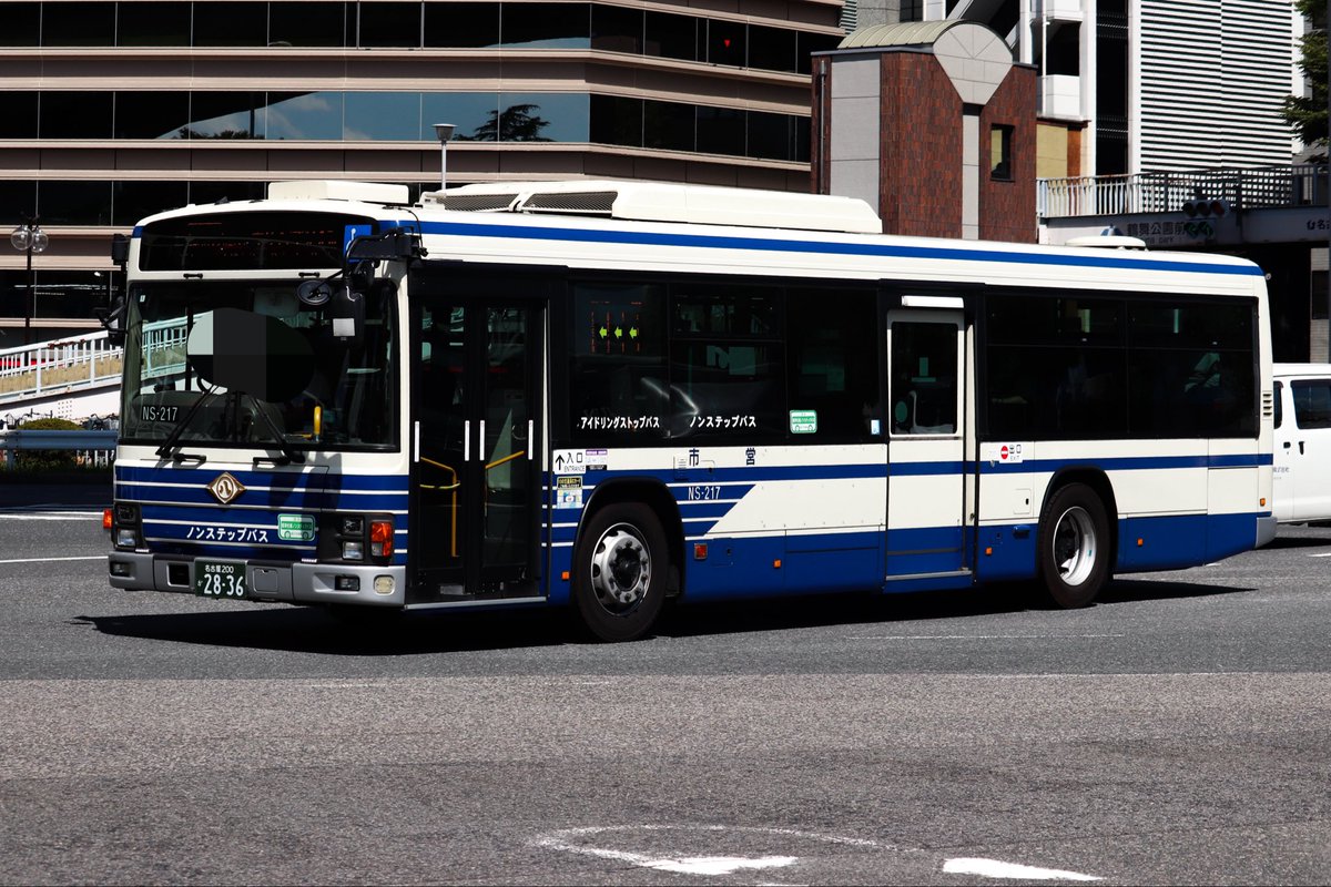 nabasuooike's tweet photo. 名古屋市営バス　NS-217
エルガ　LKG-LV234N3

名古屋市営バスでは多いLKG代ですね https://t.co/Gsom0J86eN