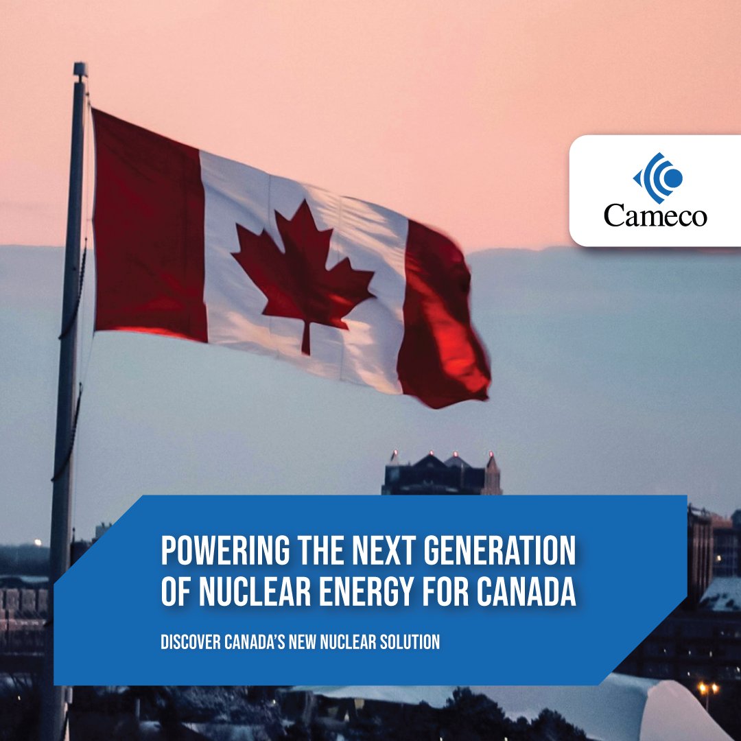 cameconews's tweet photo. From ground to grid, Cameco is fueling a reliable energy future with the AP1000 reactor.