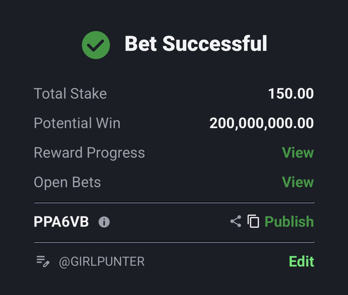 Girlpunter's tweet photo. Cricket 🦗 🦗 

1 million for 10 persons that REPOST when we BOOM 💥 

EDITS HERE 👉 https://t.co/6gvmSUHi1i https://t.co/zZgEw7PftY