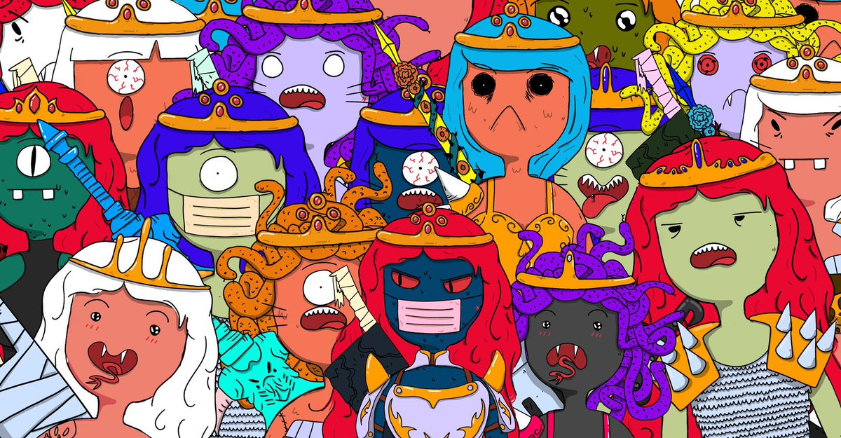 Mythbornhood's tweet photo. Mythborn 

Coming to Robinhood in less than 24 hours.

A new collection of cursed creatures, warriors and legends is about to enter the chain.

Want a spot 

Drop your wallet address below 

First come. First served. https://t.co/fqmFG1ypPZ