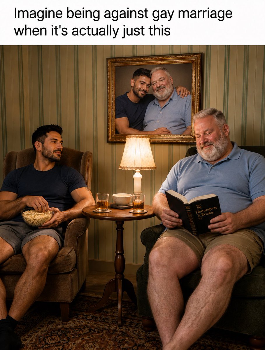 jeffyramalhoM's tweet photo. Just two guys enjoying the simple things in life. 🐻❤️
#GayBears #DaddyBear #BearCommunity #GayCouples #BearsOfInstagram https://t.co/tfTXlRIyeO