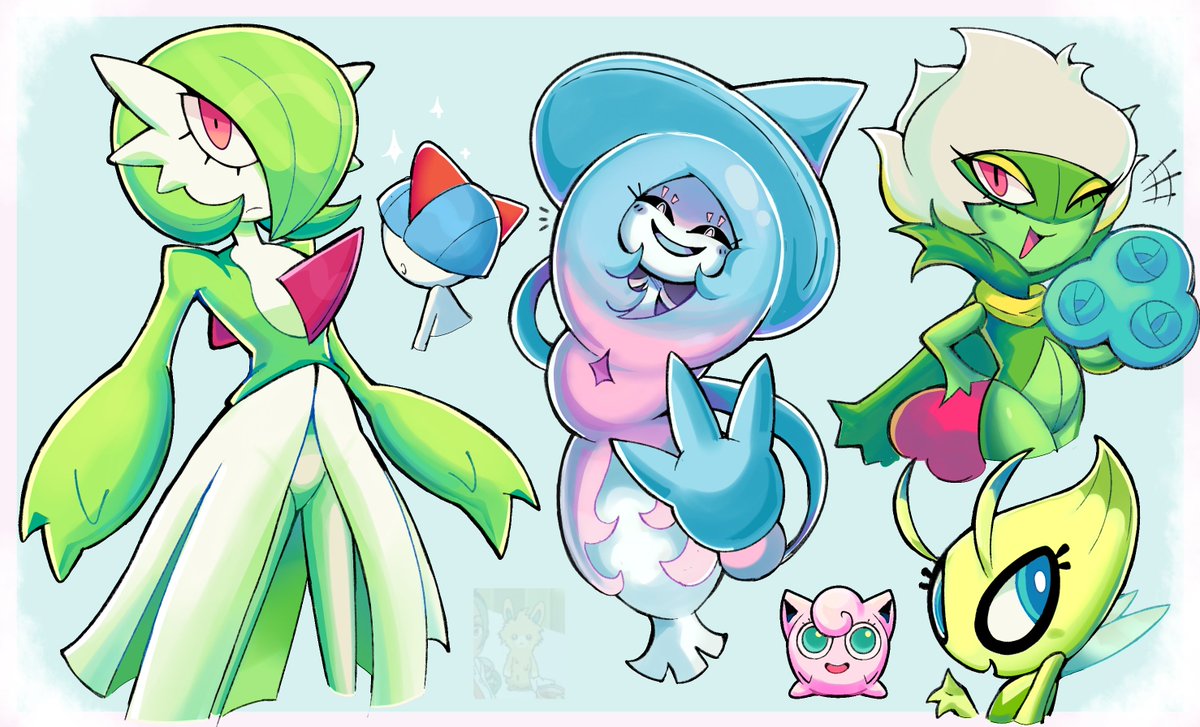 EllisBros's tweet photo. cute pokemon 💚 https://t.co/aBY4O21r1u