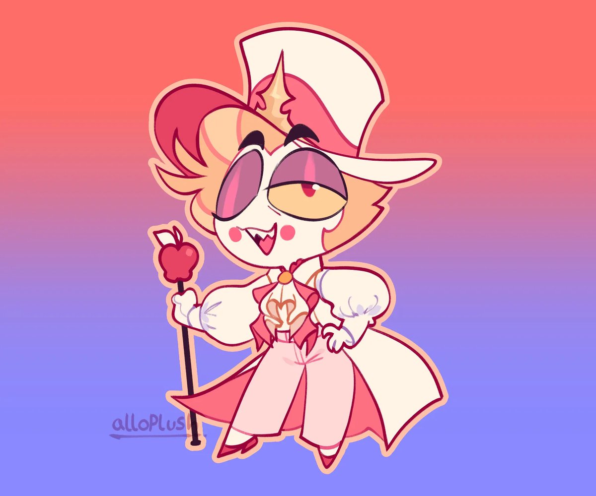 alloplush's tweet photo. and for my last #LuciferPinkWeek2026 drawings...
LITTLE GUYS!!!! https://t.co/7GFqom6uRL