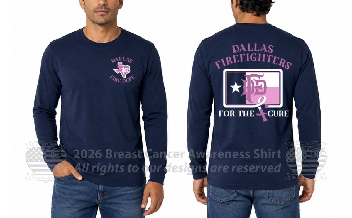 DFFAAuxiliary's tweet photo. We decided to CHOOSE TEXAS with our annual Breast Cancer Awareness shirt design! 🩷🚒🤠 This year: youth tees, adult tees, and get ready - adult LONG sleeve! As always, these will be very limited edition - Round your favorites up while you can! Order at: https://t.co/W75TCYBSzi https://t.co/plDGMzLByn