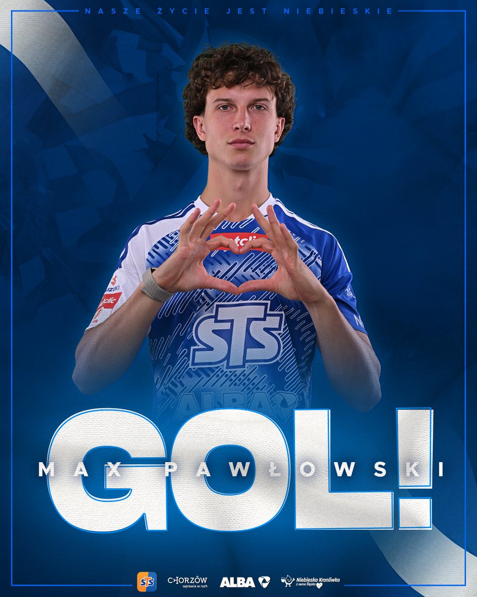 RuchChorzow1920's tweet photo. ⚽️ 90' PAWŁOWSKI TRAFIA NA WAGĘ TRZECH PUNKTÓW! 💙 #RCHLGD 1:0
___
🛒 https://t.co/c66vgNw56j
🎟️ https://t.co/iay9bHG8XF https://t.co/cqpeNphrXj