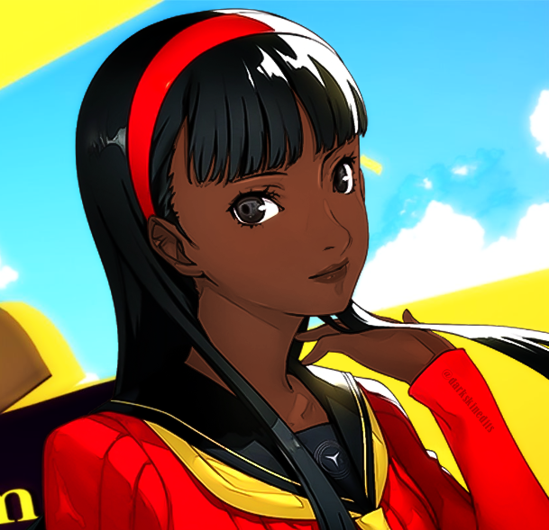 darkskinedits's tweet photo. Yukiko Amagi with Dark Skin https://t.co/IAdCX9iK8q