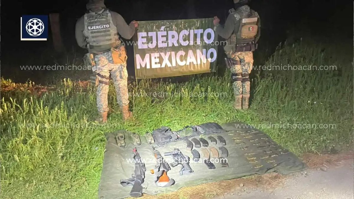 MarioNawfal's tweet photo. 🇲🇽 Mexico's military just tore through cartel country in Michoacán.

The Army and National Guard arrested 15 people and hauled in a serious stash: 13 guns, 437 rounds, 6 vehicles, 6 motorbikes, and even 3 drones.

The big prize was three hidden meth labs. Here's what that actually means in real terms.

They pulled 620 kilograms of finished meth. A single street hit is a fraction of a gram, so that's potentially millions of doses gone in one go.

Then the liquid: 4,420 liters of meth plus 14,480 liters of chemicals for cooking it. That's enough to fill roughly 80 bathtubs.

On top of that, thousands of kilos of precursor chemicals and the full factory kit, 29 reactors, 50 gas tanks, and drums everywhere.

Gear this size means one thing: a full factory built to flood the market and push weight across the border.

Yeah, that’s some full-on Pablo Escobar-level industrial shit.

Source: Redmichoacan / Writer: Daniyal