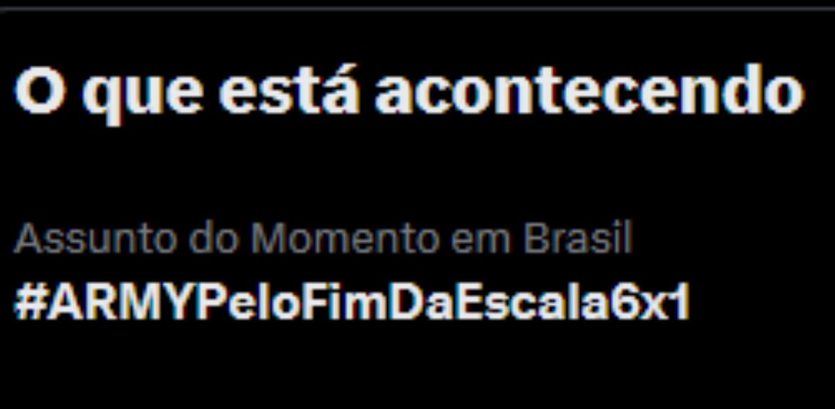 BTSProjectBR's tweet photo. Nossa mobilização tem gerado grandes resultados. @ErikakHilton @rickazzevedo @movimento_vat 

Por favor ARMY, vamos lutar pelo os nossos direitos, como sempre tivemos presentes em causas sociais, nosso apoio nesse momento é importante!! 

 Se esse Tweet passou por você, comente as tags abaixo: 

ARMY PELO FIM DA ESCALA 6x1
#ARMYPeloFimDaEscala6x1