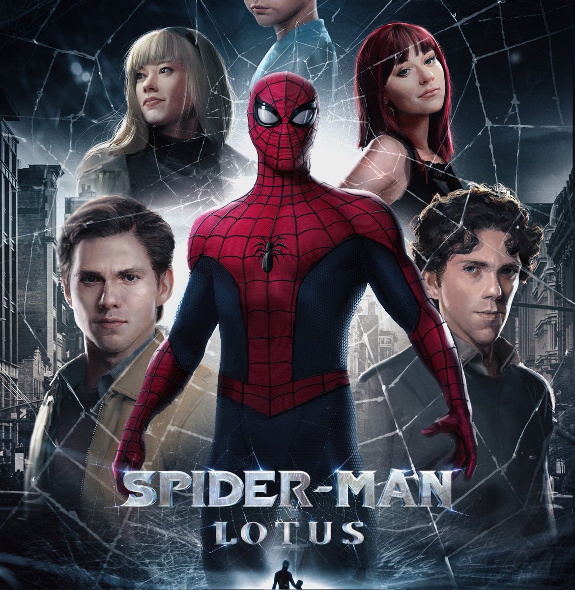 lemington2199's tweet photo. First look at Spider-Man from 'SPIDER-MAN: LOTUS' in Sony's canceled 'SINISTER SIX' movie.

(Via: victorjmartinez | IG) https://t.co/ktope79wLk