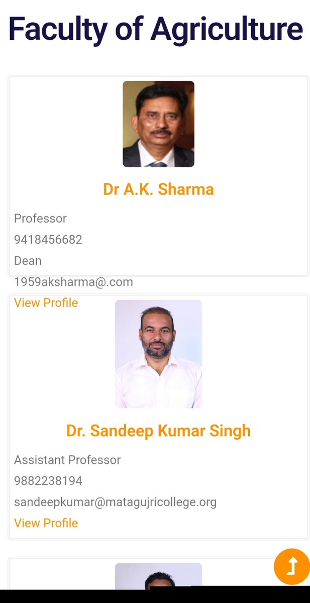 SikhiVoice's tweet photo. MATA GUJRI COLLEGE is a SIKH College Owned by SGPC. But The Agriculture FACULTY if Full of NON-SIKHS.  Out of 15 Professors 14 are HINDUS 
@SGPCAmritsar @SGPCPresident https://t.co/bgzniammaQ