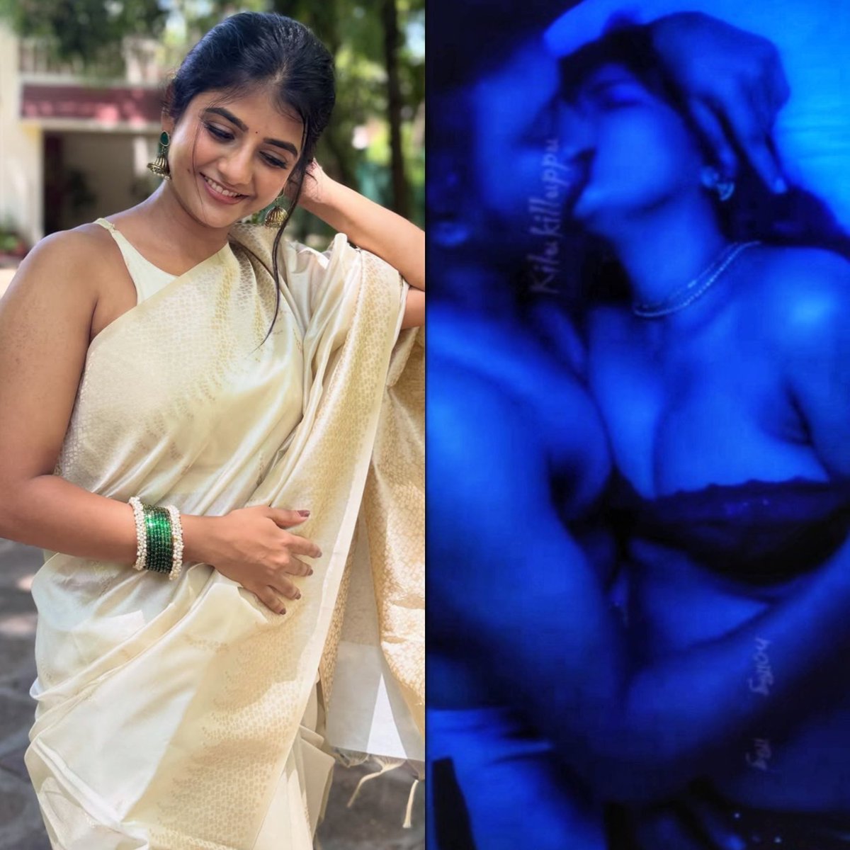 HinduBi07's tweet photo. My Fantasies Are Getting Hotter 🥵🥵
While chatting with bi bud
He: Ena dress poturuka
Me: T shirt 
He: Dei girl dress la sollu 
Me: Sleeveless saree
He: Umm un shoulder la kiss panite un pundaya thadavuren ena di  eerama irukku
Me: Shh thiruttu punai web series paathen ahh 💦💦 https://t.co/QtCUzTOGfZ