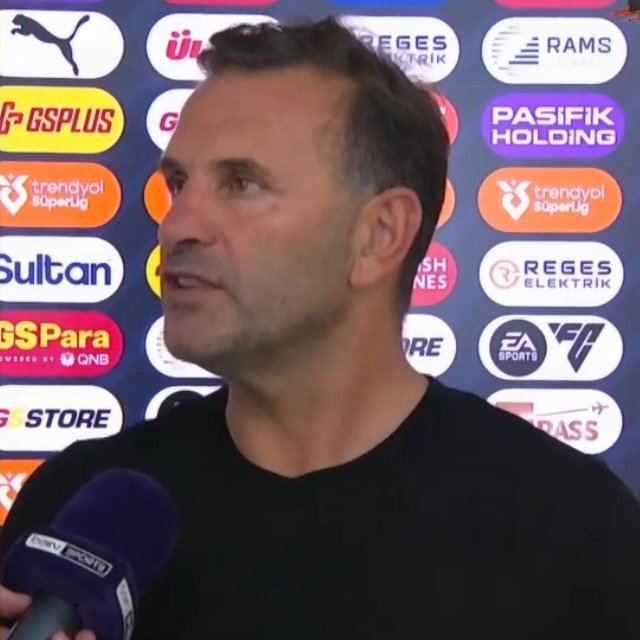 lemarcaspors_'s tweet photo. Okan Buruk: "Kimse merak etmesin. Yine şampiyon Galatasaray olacak." https://t.co/VSu22lRx8S