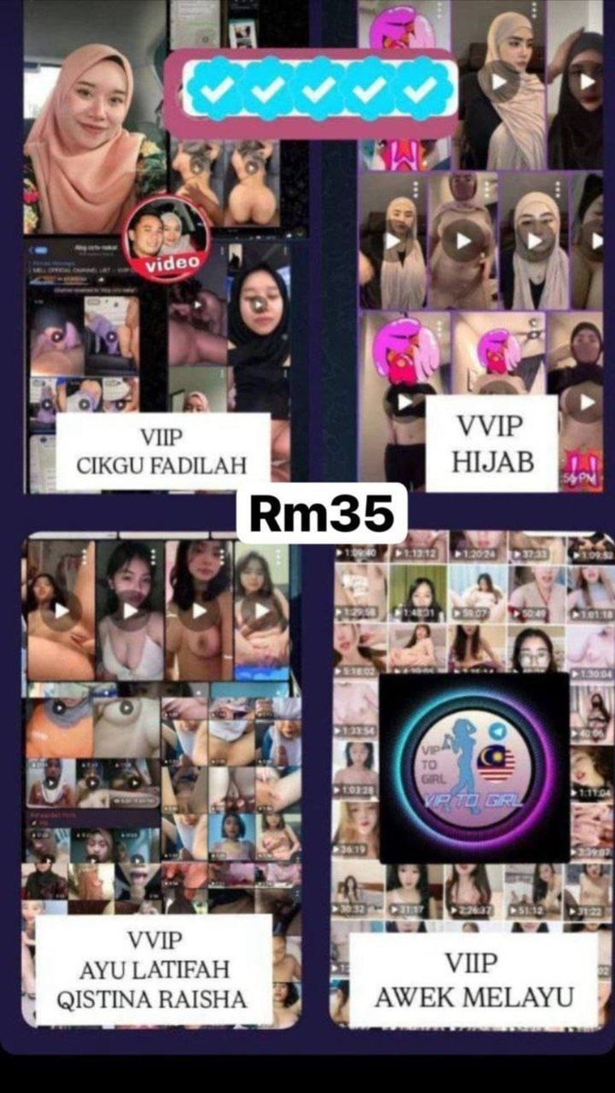 Sarahwrml's tweet photo. GP MELAYU✅
VC PRVT✅
VD PRVT✅
🆔TELE :https://t.co/8AiINqMgvP https://t.co/SqhZx3H3GG
