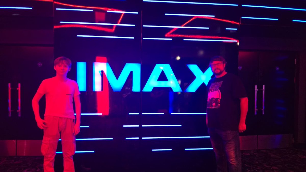jasonimpey's tweet photo. Trip to the IMAX for Harvey’s birthday #imax #cinema #theendofoakstreet #birthday #adventure https://t.co/VX25ihiBUP