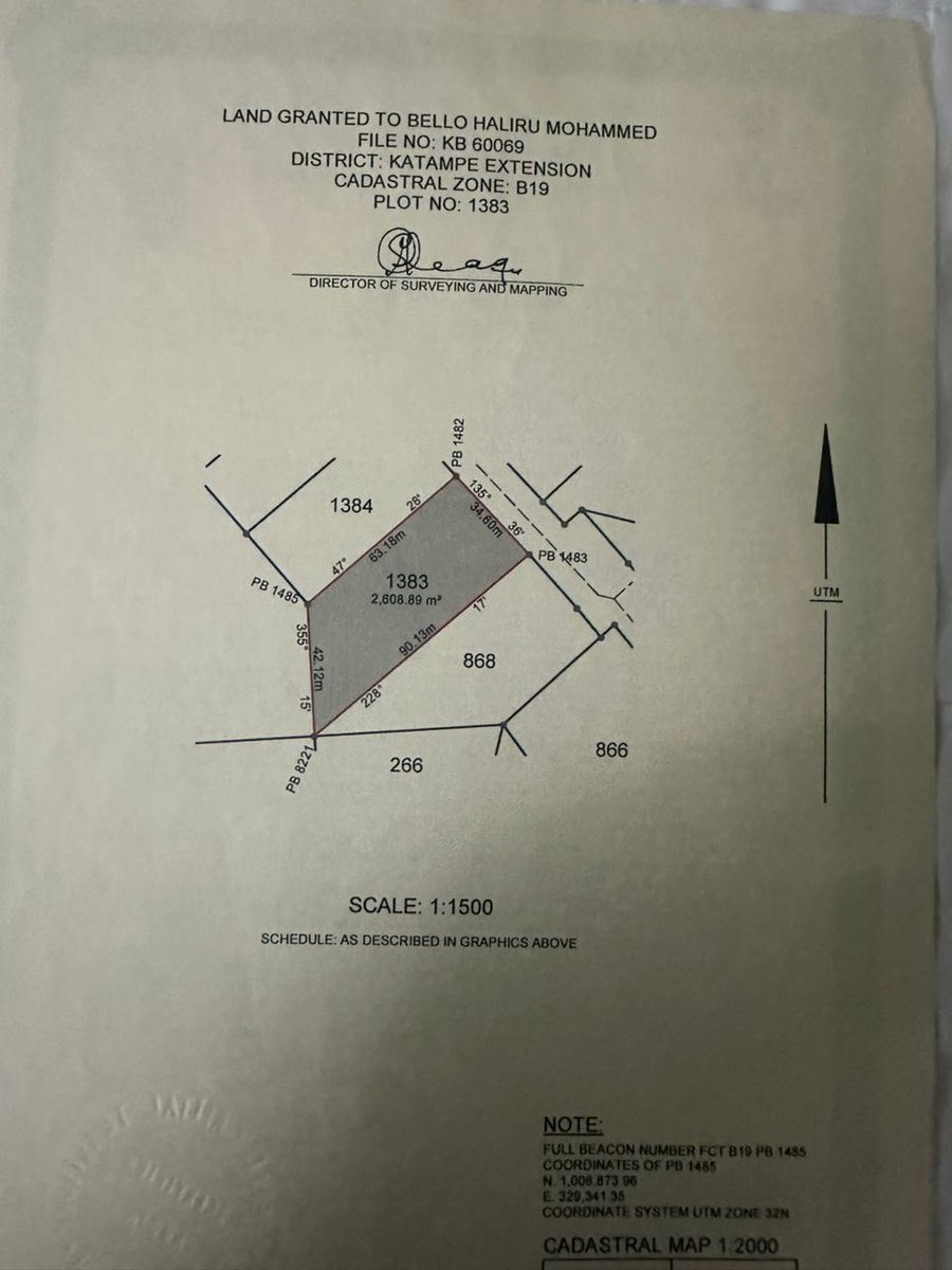 ulomaproperties's tweet photo. FOR SALE: 2,600 sqm Residential Land Plot

📍 Katampe Extension, Abuja

Strategically positioned residential land plot in the highly exclusive Katampe Extension! Perfect for an ultra-luxury private mansion, multi-unit residential estate, or high-end residential development.

✨ Property Details:
• Land Size: 2,600 sqm
• Zoning: Residential
• Title Document: Certificate of Occupancy (C of O)
• Location Advantage: Elevated, serene, and diplomatic Katampe Extension enclave with excellent infrastructure and top-tier security

💰 Price: ₦1,100,000,000 (1.1 Billion)
🤝 Professional Fees: Applies

📞 Call/WhatsApp: 0704 276 5640