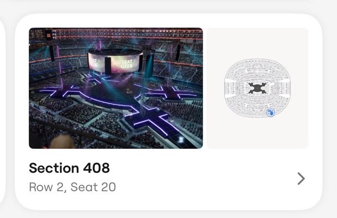 mo0npetal's tweet photo. Hi! 
Im selling 1 ticket for Arlington for SATURDAY 08/15
I don’t use this account at all but I don’t know how else to offer them!
#BTS_WORLDTOUR_ARİRANG #arlington #BTS_in_arlington https://t.co/zOFOg5ySdB