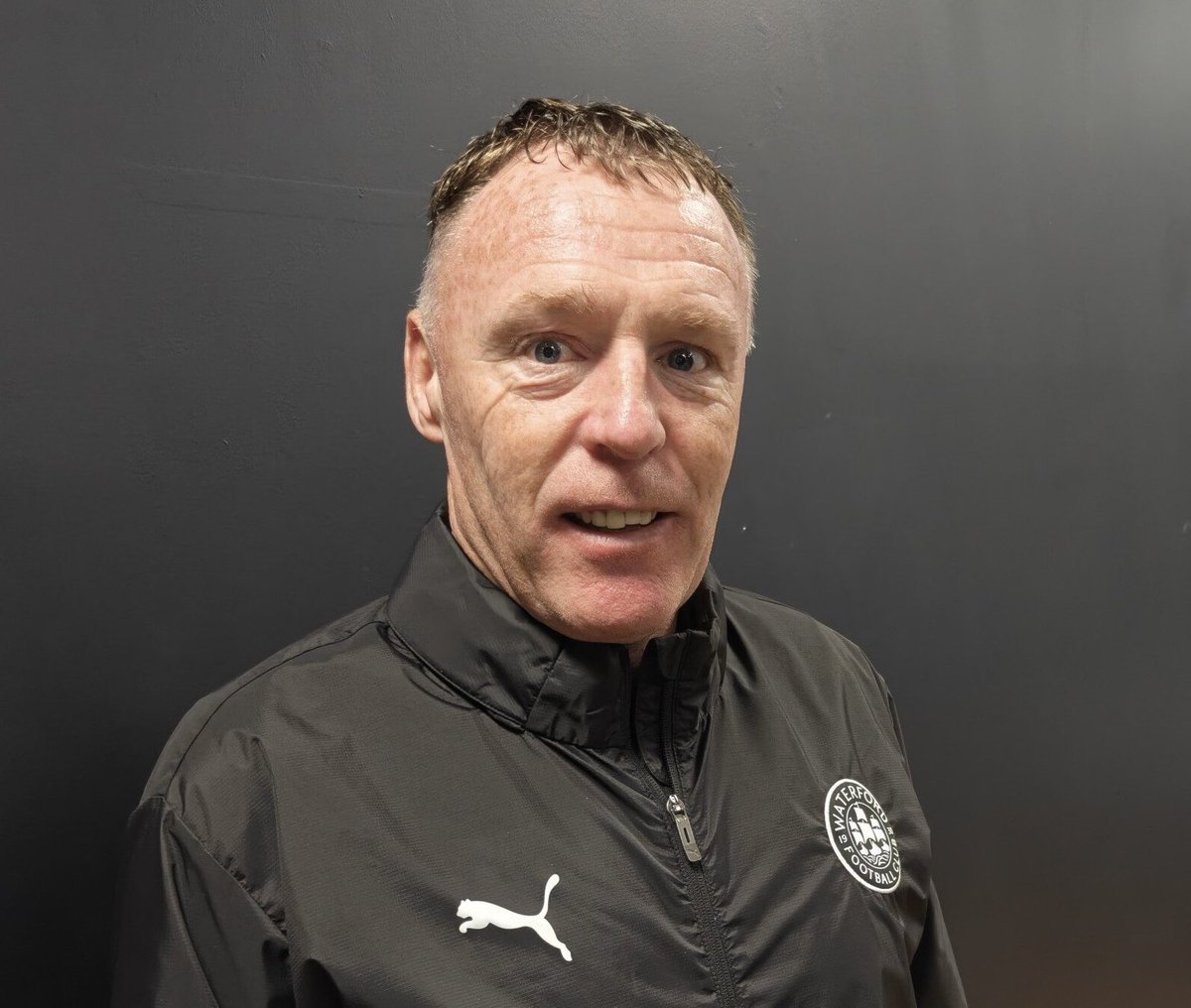 SportsPeteO's tweet photo. What a job Graham Coughlan is doing at Waterford in the League of Ireland. Waterford were rock bottom when he took over, without a single win in 14 games, but since his arrival in May he has guided them to 9 wins in 16 games in all competitions to lift them out of the bottom two. https://t.co/ZjepV2vMNA