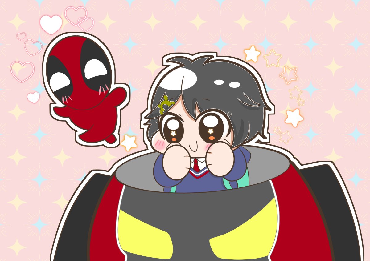 yurari_neko's tweet photo. デップ―とペニー　#ペニー・パーカー https://t.co/RVi3xxkmjc