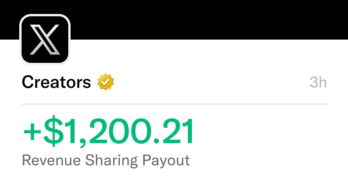 XMoney's tweet photo. Creator payouts can now land in 𝕏 Money, available immediately. No more waiting days to clear.

Share them to the timeline from the Activity tab. https://t.co/B0GWAEugx0