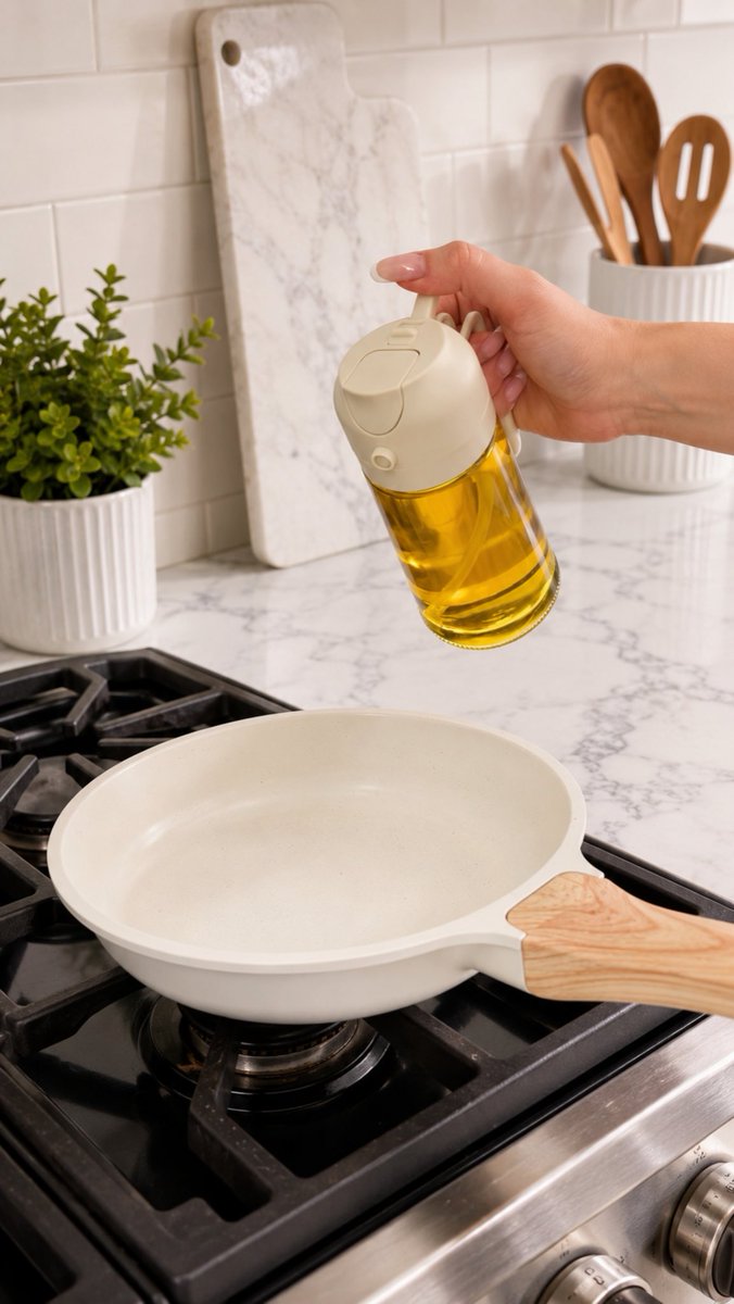 sell_savvy360's tweet photo. Kitchen Essential for Easy Oil Control
π https://t.co/iTXpvp1OLh
Via @amazon
Upgrade your kitchen with this 16 oz glass oil sprayer and dispenser. Perfect for cooking, air frying, roasting, and salads.
#AmazonFinds #KitchenFinds #CookingGadgets #OilSprayer https://t.co/5RvAMVjHMX