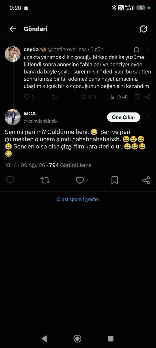 xsiradanbirisix's tweet photo. @lostinreveriess bu yorum çok mu zoruna gitti bir tarafına mı battı profilimden ss alıp beni engelleyip bana hakaretler edecek kadar. Çok gülünçsün ve ancak kendini rezil ediyorsun! 😂😅 https://t.co/G5MCDumT0U