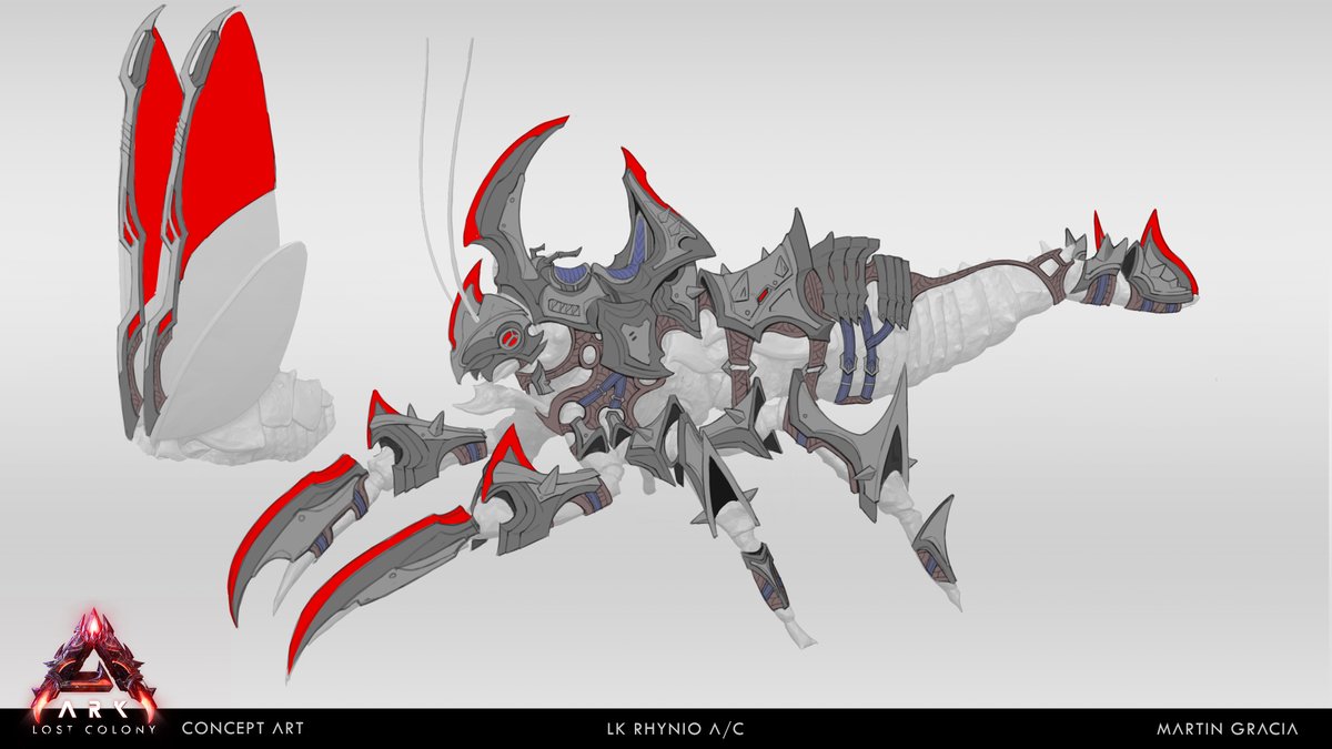 Nisis_DGalleon's tweet photo. Hey guys! today it's time for another reveal, another concept from the Lost Knights pack v2 coming to ARK! 🪰@survivetheark #playARK https://t.co/3L1qayhB7S