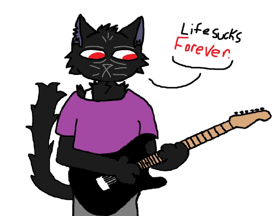 NovaGalaxy05's tweet photo. more crappy art (learning how to play the guitar :3 I still suck) https://t.co/HyzQwwhUoa