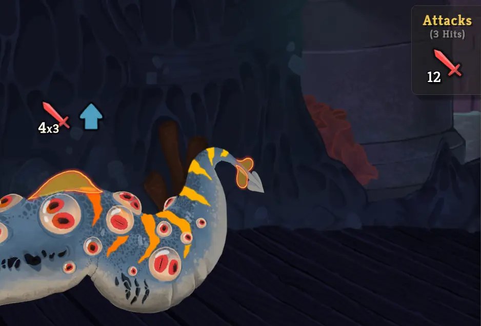 UntappedSTS's tweet photo. 💢New quality-of-life features in the overlay.

💰 Leftover Gold indicator shows how much you'll have remaining if you buy the article you hover over
⚔️The Enemy Damage Counter totals incoming attacks, especially useful for multiple enemies. https://t.co/7BI5KRERhc