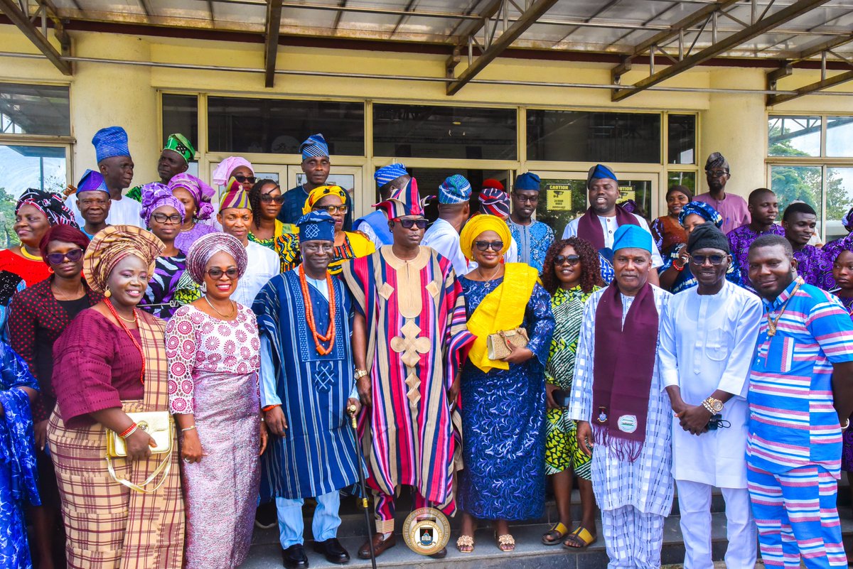 LASUOfficial's tweet photo. Some of the beautiful images from the colourful Staff Celebration Day held as part of the 29th and 30th Convocation Ceremonies on Thursday, 13th August 2026
#LASUConvocation https://t.co/o96ueo4Ytg