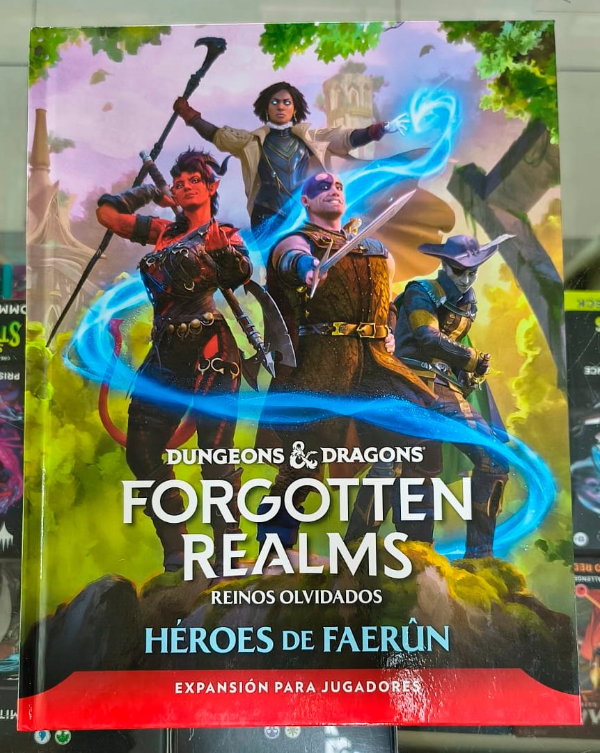 cfc_gamez's tweet photo. Novedades de D&amp;D.-
- Aventuras en Faerûn  $1,100
- Héroes de Faerûn  $950 https://t.co/hb8NaQuVFH