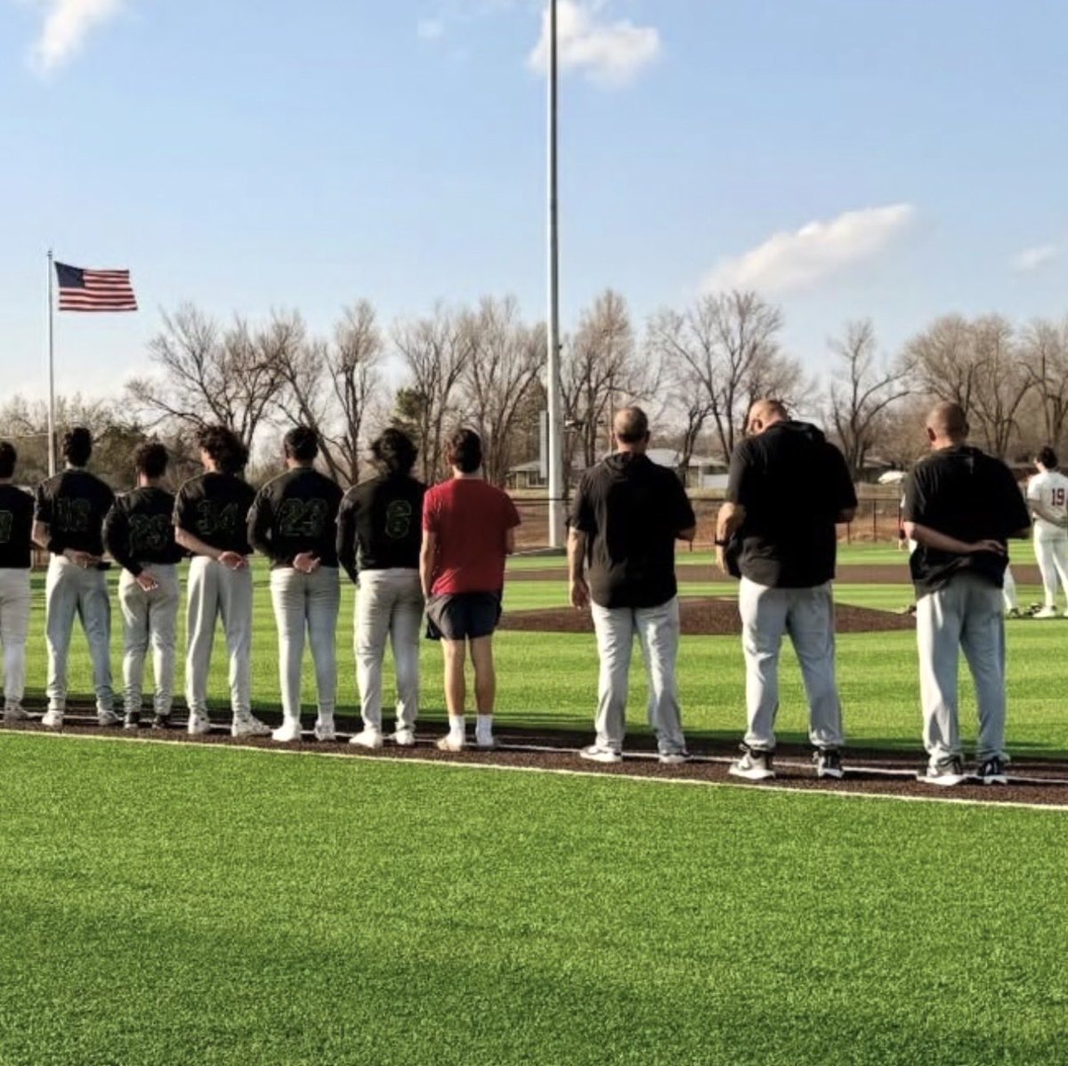 LawtonMacBBall's tweet photo. Our baseball family is saddened by the passing of Coach Butch. Thank you for teaching our boys the game of baseball. 

We are grateful for the impact you had on our boys and the memories you helped create. Your love for the game and players will not be forgotten 🕊️ https://t.co/Ku7HxKPB43
